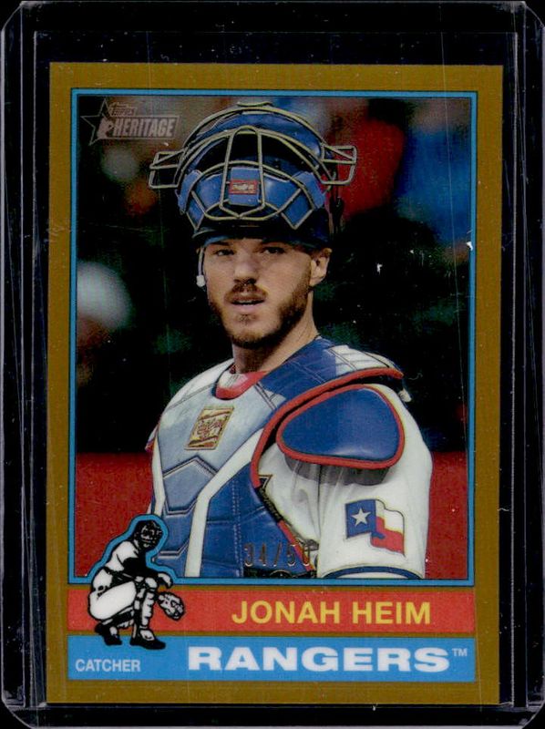 2025 Topps Heritage #436 Chrome - Gold Refractor /50