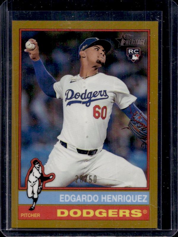 2025 Topps Heritage #180 Chrome - Gold Refractor /50