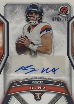 2024 Topps Resurgence #RRS-BN Resurgence Rookie Signatures - White Surge Refractor /125