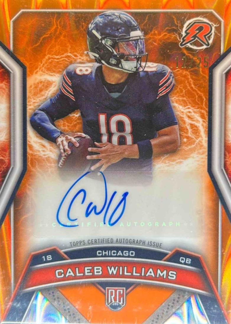 Caleb Williams 2024 Topps Resurgence #RRS-CW Resurgence Rookie ...