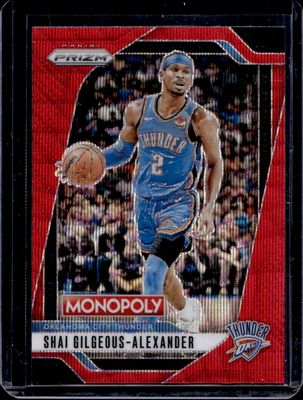 2024 Prizm Monopoly #79 Prizm - Red Wave