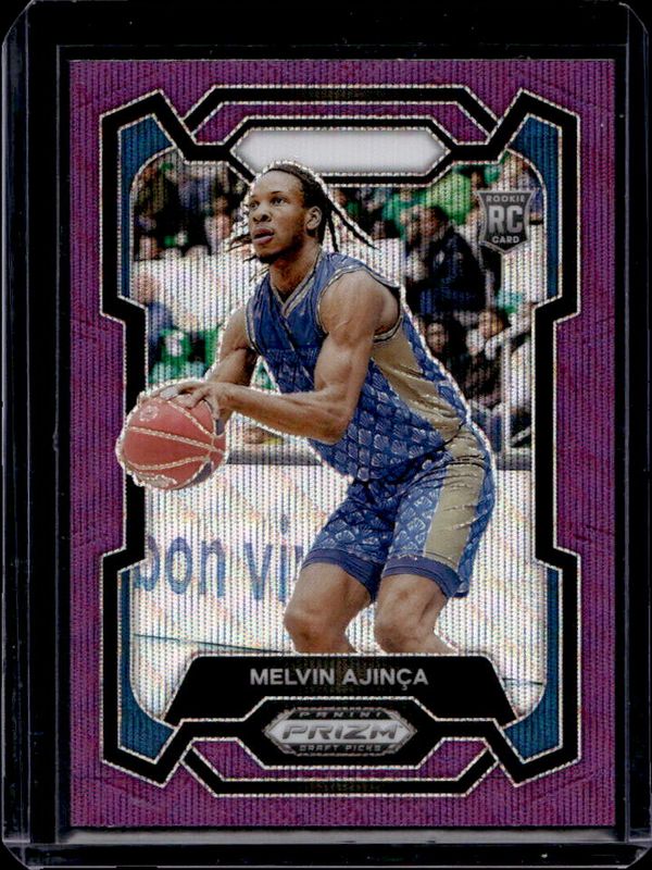 2024 Prizm Draft Picks #48 Purple Wave