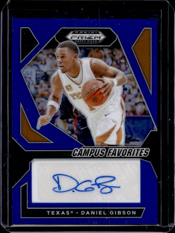 2024 Prizm Draft Picks #CFS-DGB Campus Favorites Signatures - Blue /149