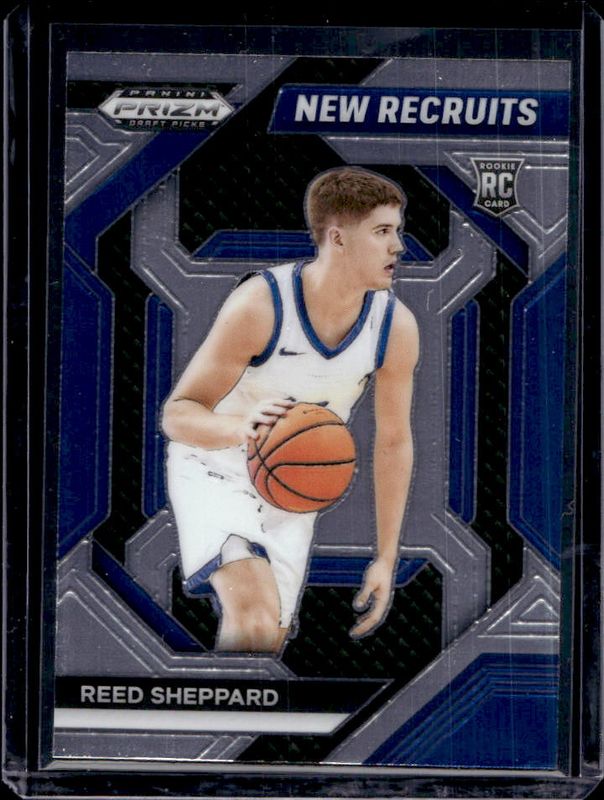Reed Sheppard 2024 Prizm Draft Picks #13 New Recruits Rookie RAW