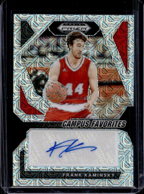 2024 Prizm Draft Picks #CFS-FKM Campus Favorites Signatures - Mojo /25