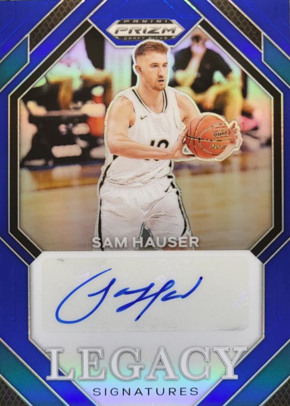 2024 Prizm Draft Picks #LS-SAM Legacy Signatures - Blue