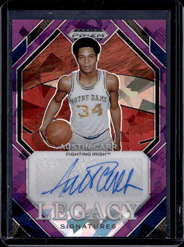 2024 Prizm Draft Picks #LS-ACR Legacy Signatures - Purple Ice /99