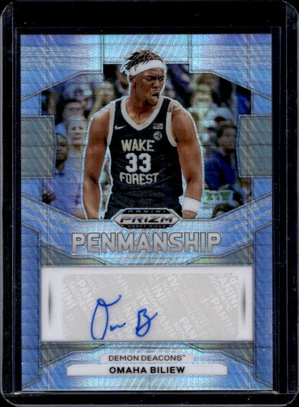 2024 Prizm Draft Picks #P-OBW Penmanship - Hyper