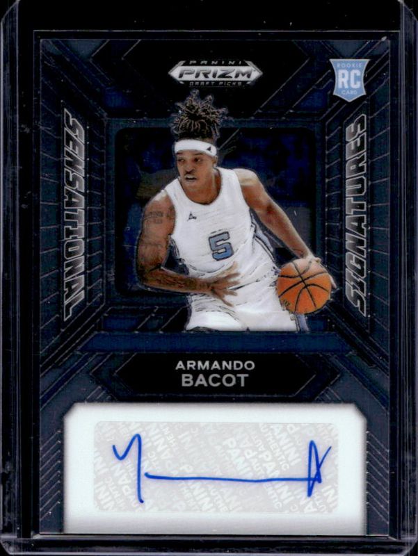 2024 Prizm Draft Picks #SS-AB Sensational Signatures