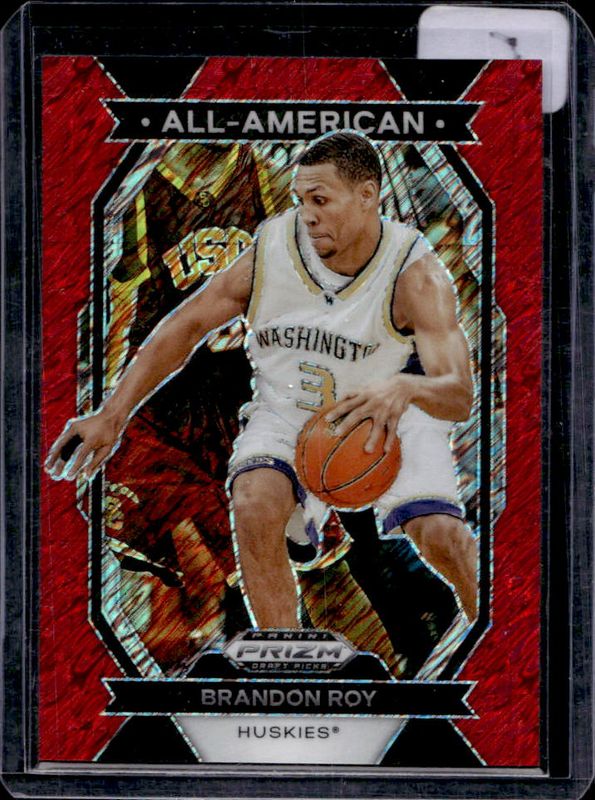 2024 Prizm Draft Picks #4 All-American - Red Shimmer /9