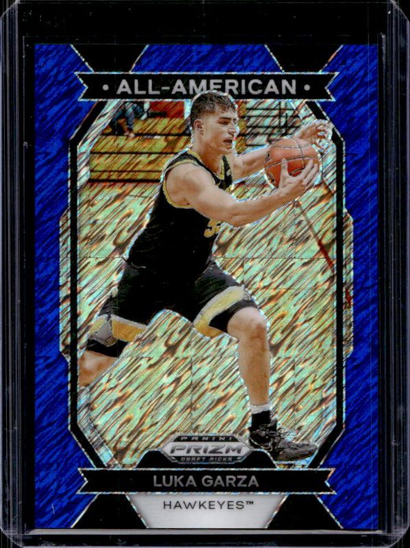 2024 Prizm Draft Picks #26 All-American - Blue Shimmer /19