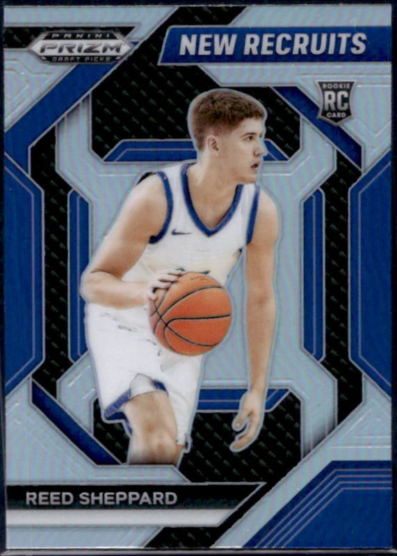 Reed Sheppard 2024 Prizm Draft Picks #13 New Recruits - Silver Rookie RAW