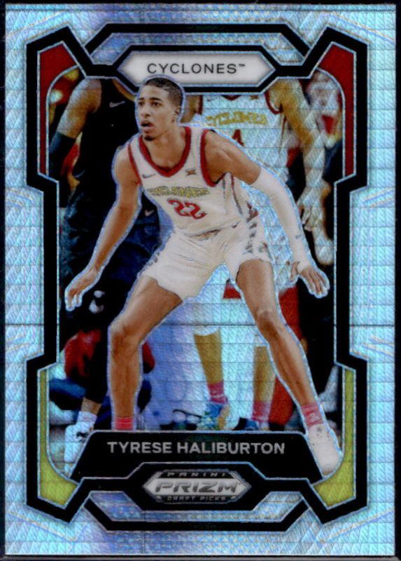 Tyrese Haliburton 2024 Prizm Draft Picks #65 Hyper RAW