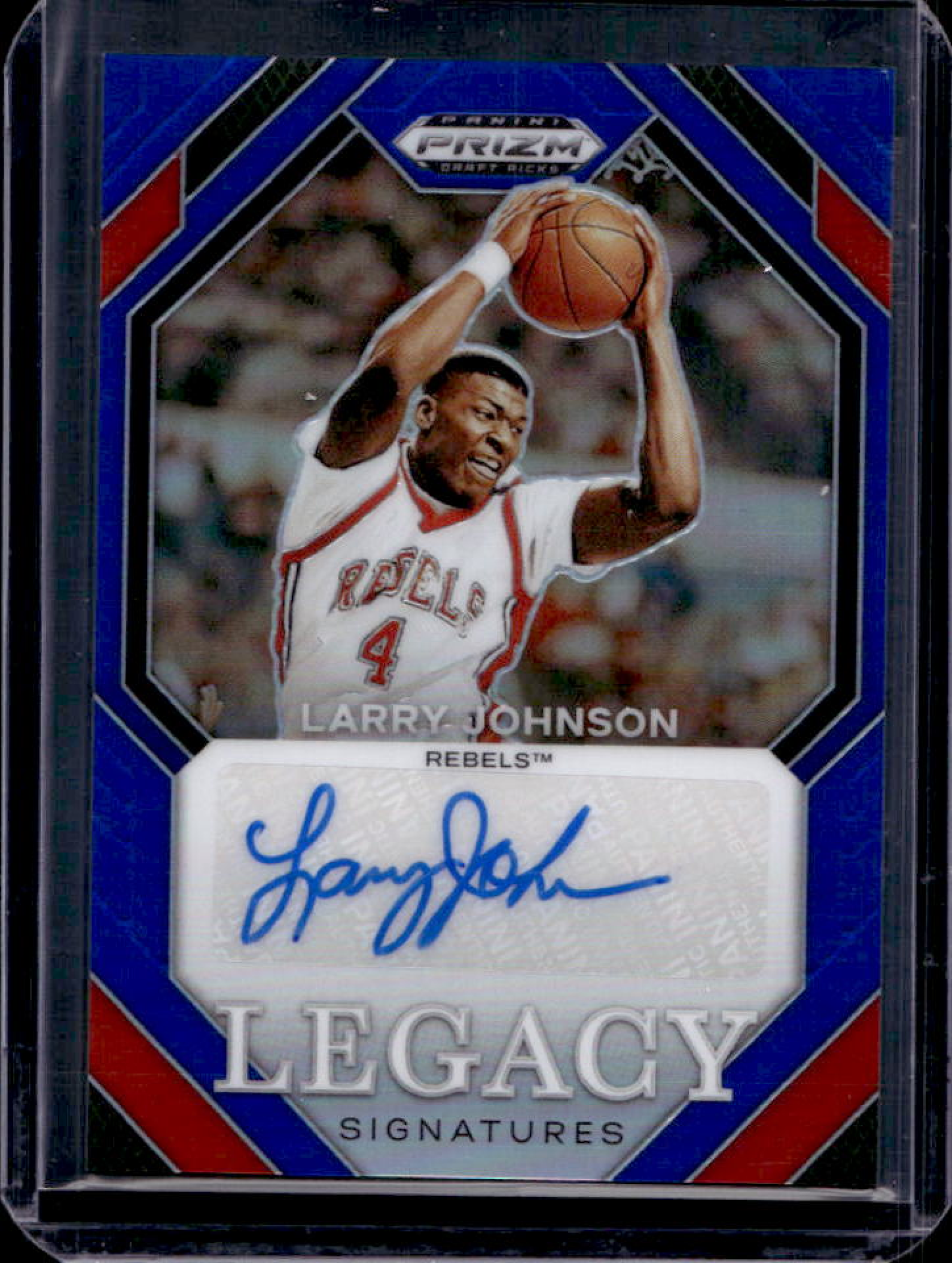 Larry Johnson 2024 Prizm Draft Picks #LS-LJS Legacy Signatures