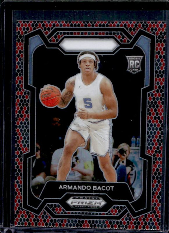 Armando Bacot 2024 Prizm Draft Picks #79 Snakeskin /(SSP) RAW