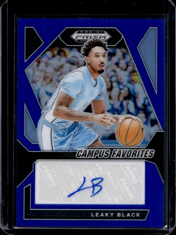 2024 Prizm Draft Picks #CFS-LBK Campus Favorites Signatures - Blue /149