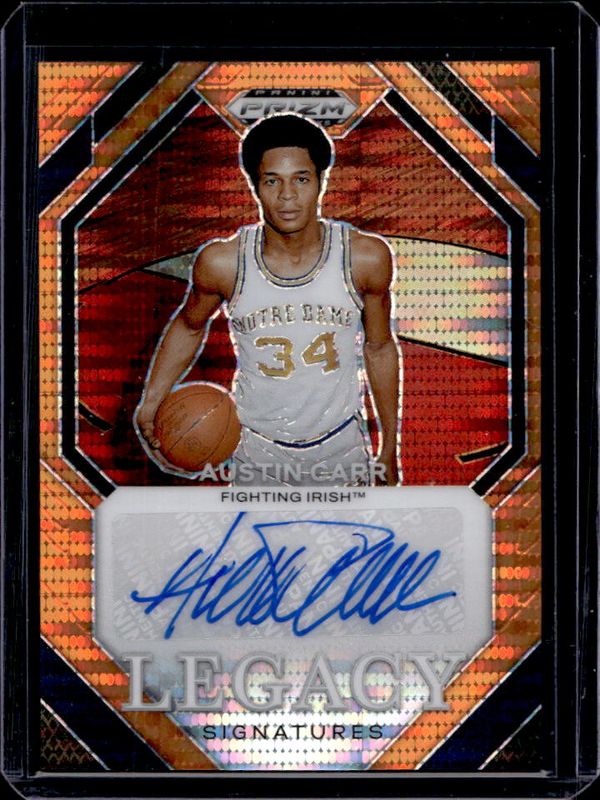 2024 Prizm Draft Picks #LS-ACR Legacy Signatures - Orange Pulsar /49