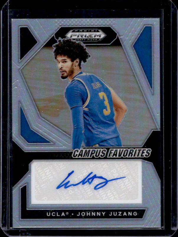 2024 Prizm Draft Picks #CFS-JJZ Campus Favorites Signatures - Silver