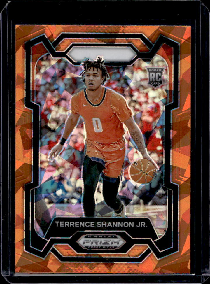 Terrence Shannon Jr. 2024 Prizm Draft Picks #43 Orange Ice Price