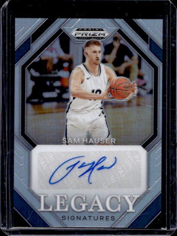 2024 Prizm Draft Picks #LS-SAM Legacy Signatures - Silver