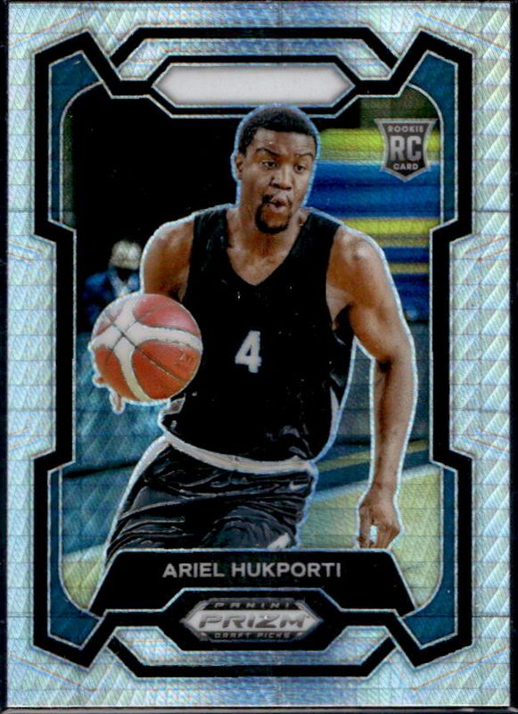 Ariel Hukporti 2024 Prizm Draft Picks #78 Hyper Rookie RAW