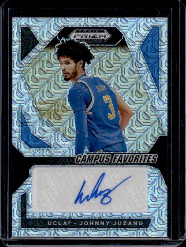 2024 Prizm Draft Picks #CFS-JJZ Campus Favorites Signatures - Mojo /25