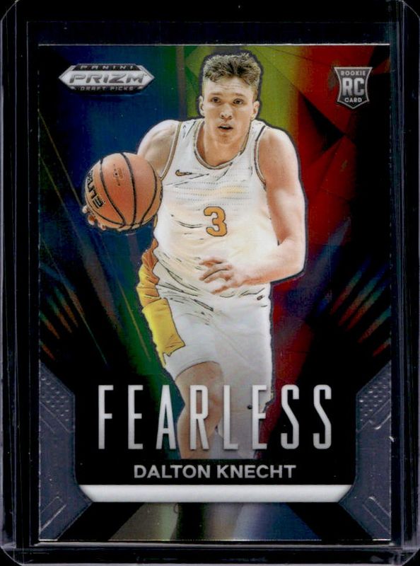 Dalton Knecht 2024 Prizm Draft Picks #22 Fearless Rookie RAW