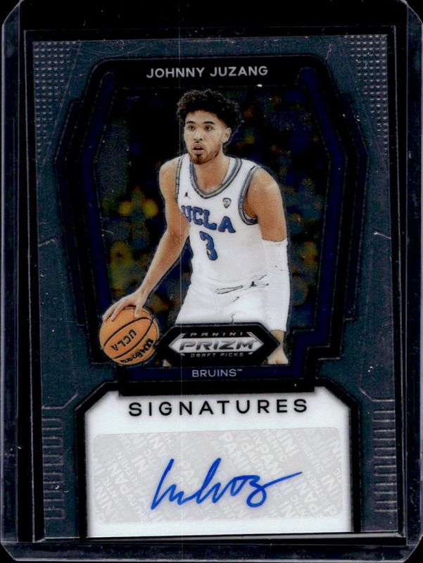 Johnny Juzang 2024 Prizm Draft Picks #S-JJZ Signatures RAW