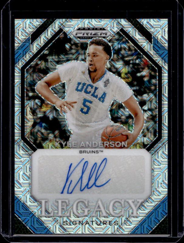 Kyle Anderson 2024 Prizm Draft Picks #LS-KYA Legacy Signatures - Mojo RAW