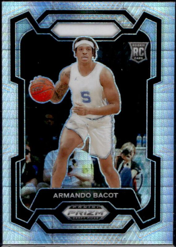 Armando Bacot 2024 Prizm Draft Picks #79 Hyper RAW