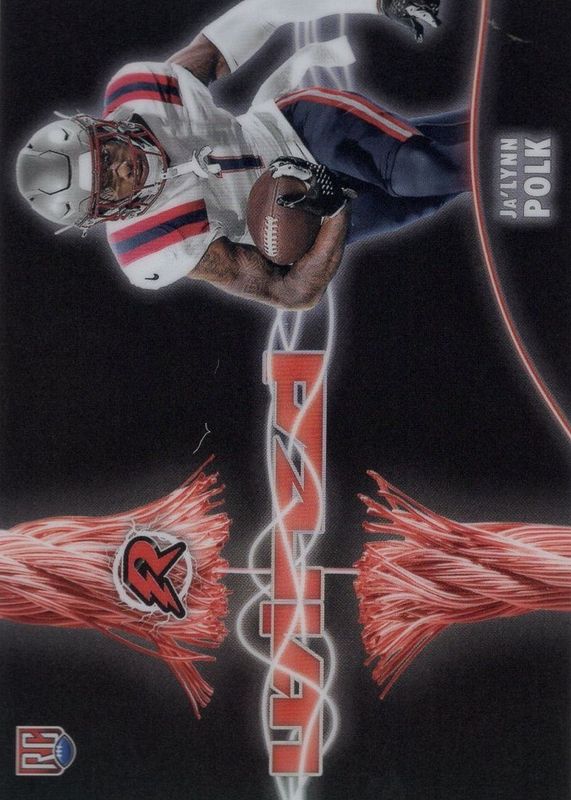Ja'Lynn Polk 2024 Topps Resurgence #W-12 Wired /(SSP) Rookie RAW