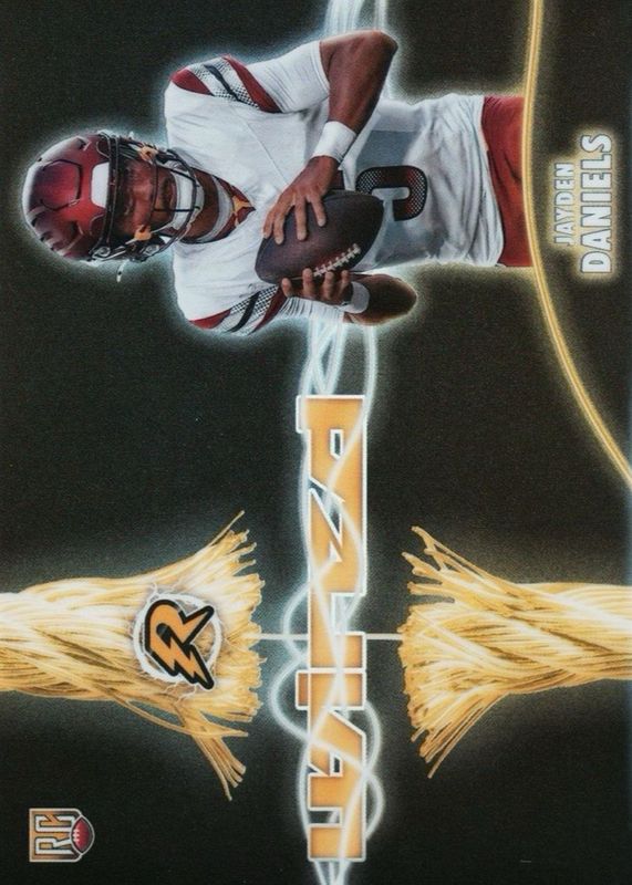 Jayden Daniels 2024 Topps Resurgence #W-1 Wired /(SSP) Rookie RAW