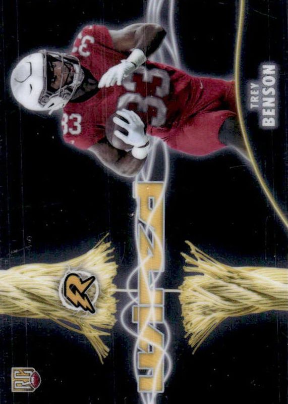 Trey Benson 2024 Topps Resurgence #W-15 Wired /(SSP) Rookie RAW