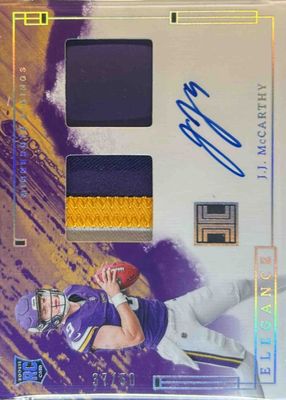 2024 Impeccable #RHP-JMY Elegance Rookie Autographs - Helmet & Patch Silver /50