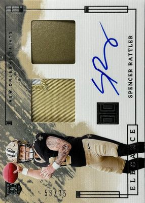 2024 Impeccable #RHP-SRR Elegance Rookie Autographs - Helmet & Patch /75