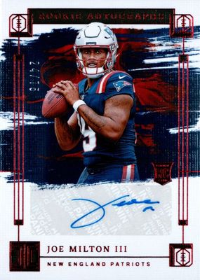 2024 Impeccable #RA-JMN Rookie Autographs - Red /75