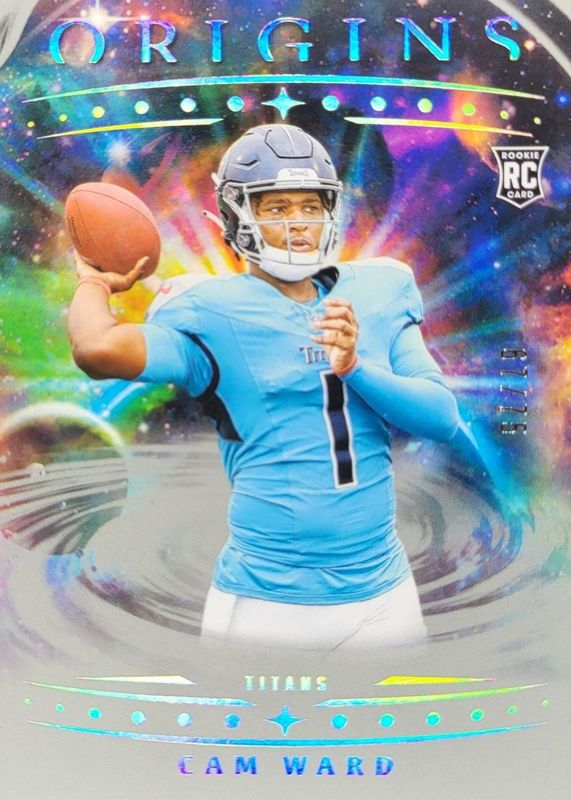 Cam Ward 2025 Origins #143 Silver /75 Rookie RAW