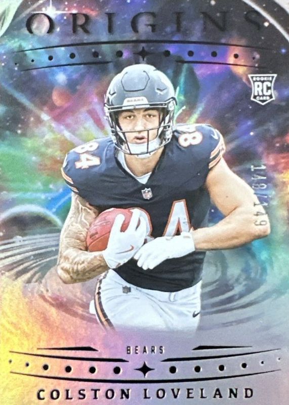 Colston Loveland 2025 Origins #137 Holo Silver /149 Rookie RAW