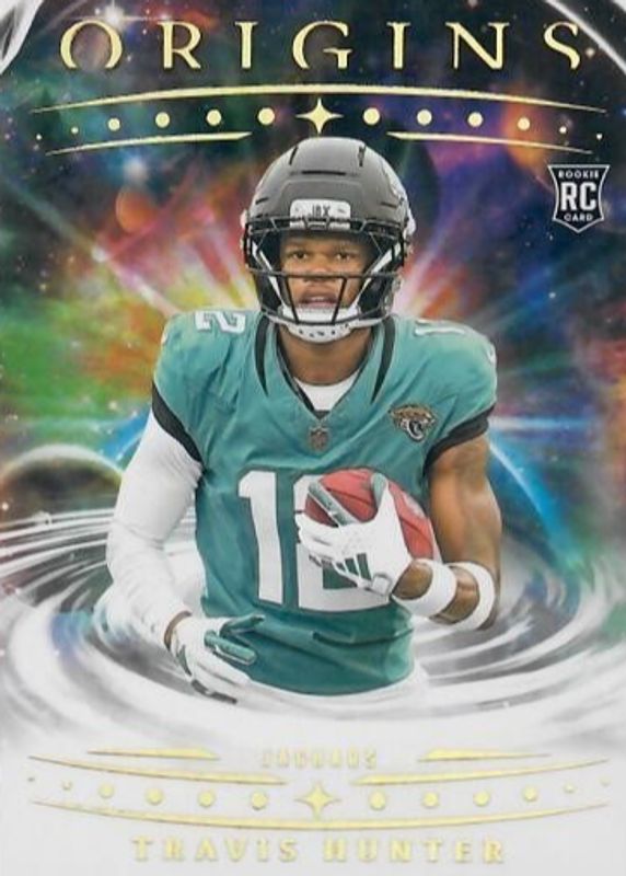 Travis Hunter 2025 Origins #142 Base Rookie RAW