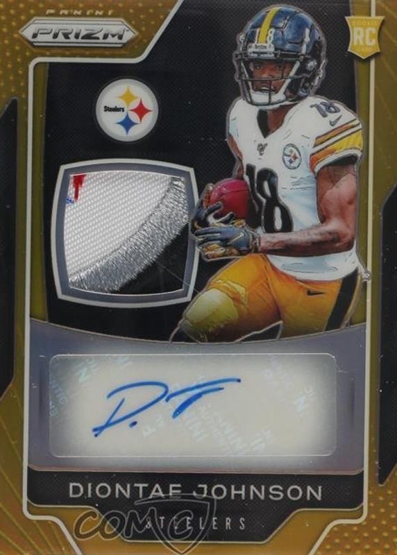 2019 Prizm #RPA-DJ Rookie Patch Auto - Gold /10