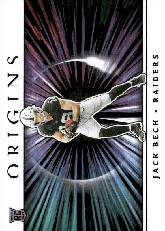 Jack Bech 2025 Origins #9 Big Bang /(SSP) Rookie RAW