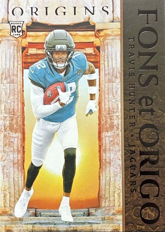 Travis Hunter 2025 Origins #15 Fons et Origo /(SSP) Rookie RAW