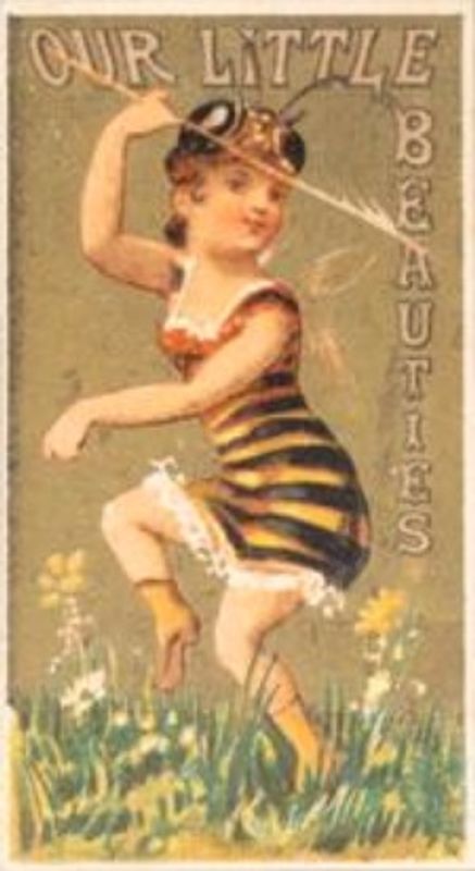 Bee Costume 1887 Girls and Children (N58) Base RAW