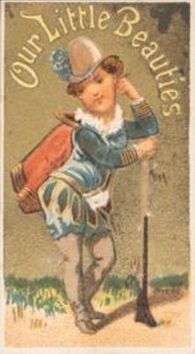 1887 Girls and Children (N58) Base