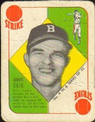 1951 Blue Backs #9 Base