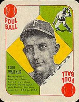 1951 Blue Backs #51 Base