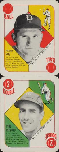 Phil Rizzuto / Preacher Roe Baseball Cards Price Guide - Sports Card ...
