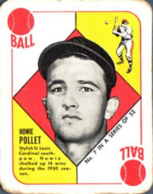 1951 Red Backs #7 Base