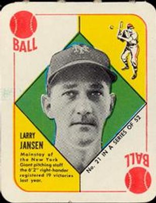 1951 Red Backs #21 Base