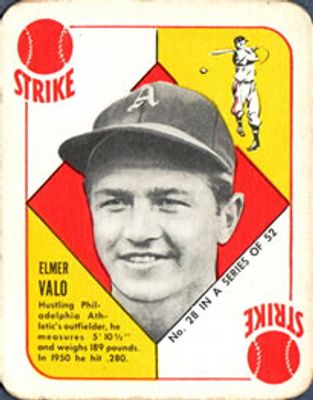 1951 Red Backs #28 Base